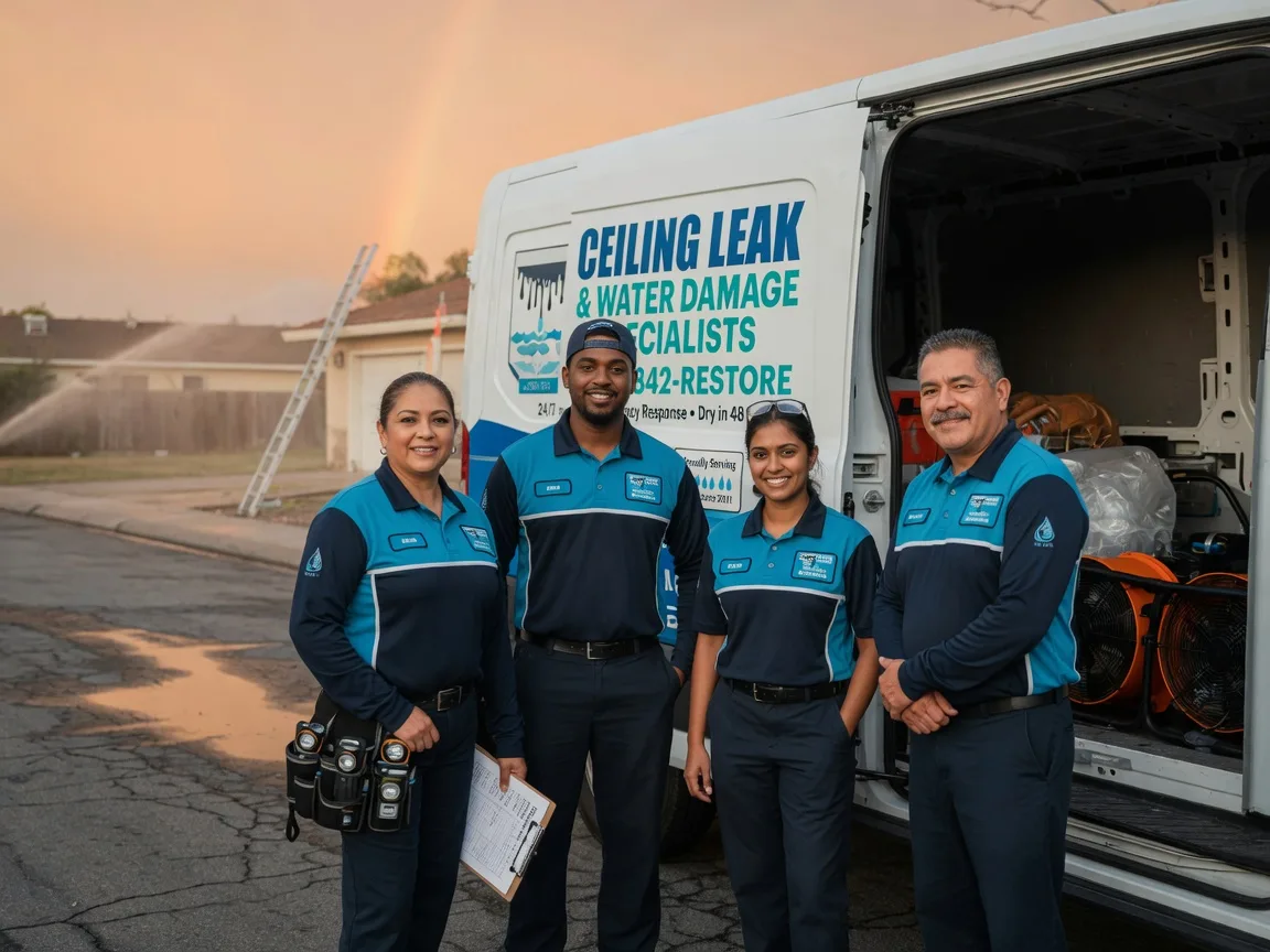 Ceiling Leak Cleanup company in Hartfield, VA