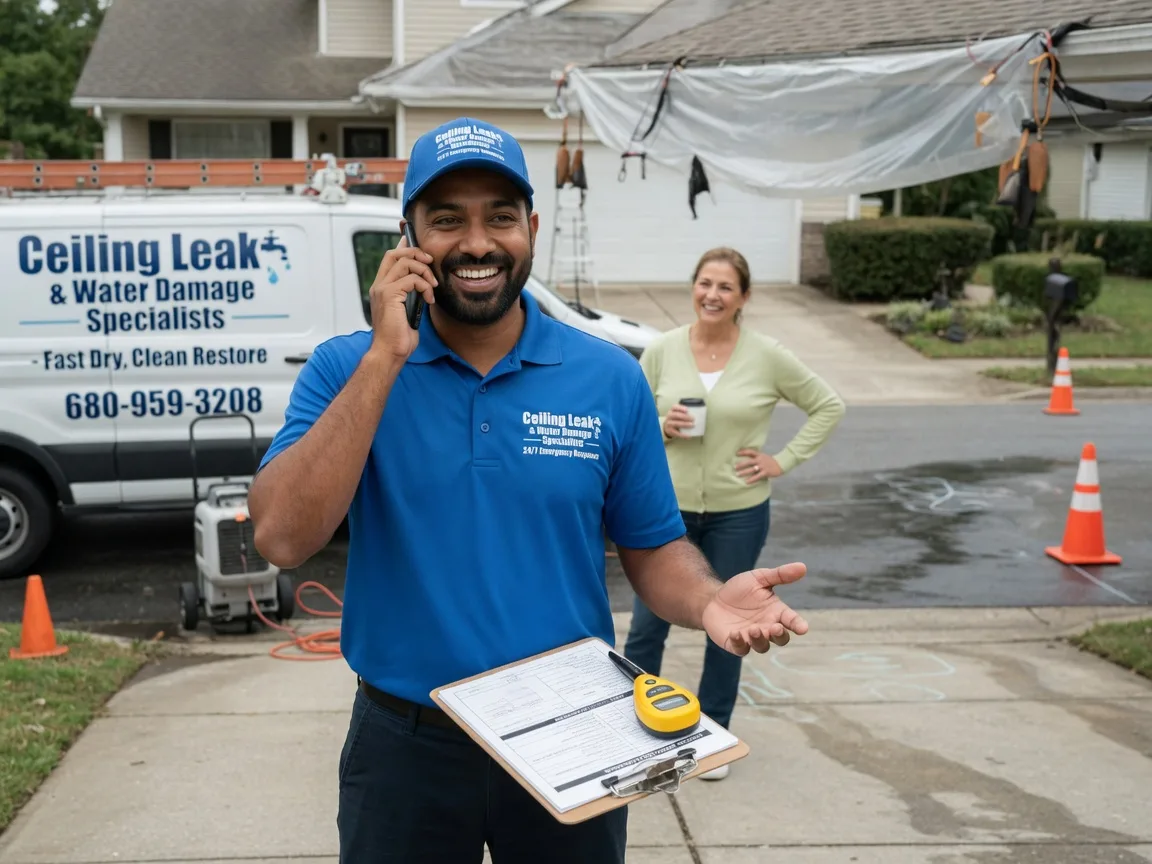 Ceiling Leak Cleanup Hartfield, VA FAQs