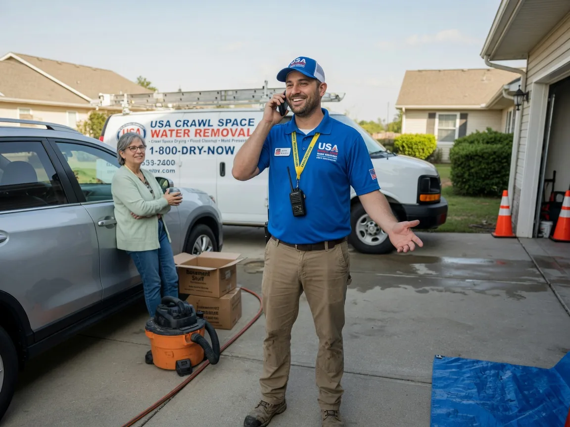 Crawl Space Water Removal Hartfield, VA FAQs